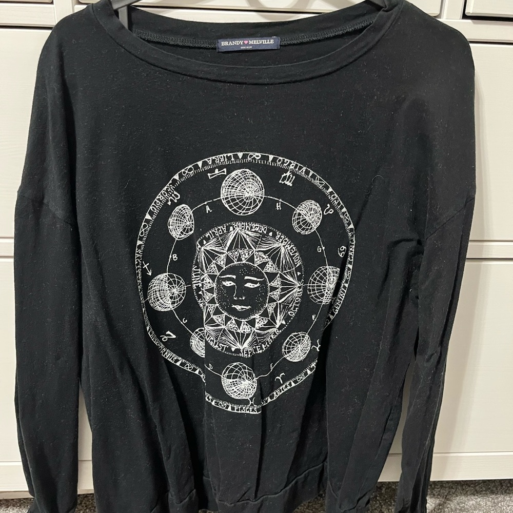 astrology brandy melville long sleeve